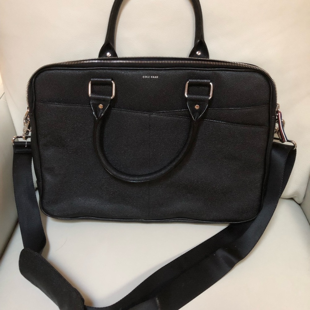 Cole Haan Men's Black Briefcase